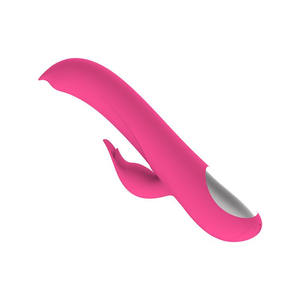 Nuevo Vibrador Conejo Rojo Rosa 2026, Estimulación del Clítoris y Punto G, Vibración de <span class=keywords><strong>Doble</strong></span> Cabeza, Silicona Suave, Juguetes Sexuales para Mujeres Adultas - Product Image 5