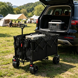 Chariot <span class=keywords><strong>de</strong></span> plage pliable et peu encombrant pour <span class=keywords><strong>le</strong></span> <span class=keywords><strong>camping</strong></span>, idéal pour les voyages en <span class=keywords><strong>bord</strong></span> <span class=keywords><strong>de</strong></span> <span class=keywords><strong>mer</strong></span> et les loisirs en plein air côtiers – Offre spéciale - Product Image 3