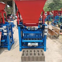 Chine Offre Spéciale petite échelle ciment béton cendres volantes finisseur verrouillage brique bloc faisant la machine prix