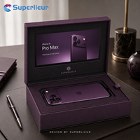 Superlieur - Brochure vidéo personnalisée avec logo - Écran LCD IPS 7 pouces - Boîte cadeau magnétique - Cadeau d'entreprise - Cadeau d'anniversaire d'entreprise