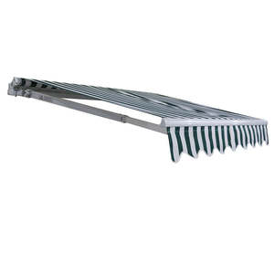 Auvent latéral rétractable de jardin Pare-soleil à bras pliant Pièces d'auvent rétractable Balcon <span class=keywords><strong>Parasol</strong></span> Porte de patio Auvent extérieur - Product Image 4