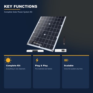 Kit solaire domestique complet fiable 3kW-10kW, solution hybride hors réseau pour l'alimentation résidentielle autonome - Product Image 5