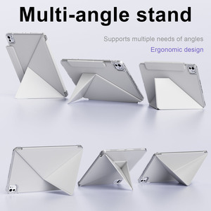Custodia con supporto multiangolo per 10.9 d'aria <span class=keywords><strong>iPad</strong></span> "/11"(2020/2021/2022/2024/2025) con portamatite [Color lavanda] - Product Image 2