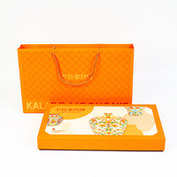 Boîte en papier de luxe personnalisée pour chocolats et noix, structure élégante, boîte cadeau rigide pour desserts, cadeau d'anniversaire de luxe en gros