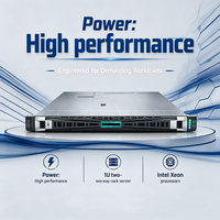 Server Rak AI Komputer DL360 Gen11 Memori DDR5 CPU Xeon Baru Berkinerja Tinggi