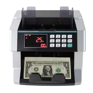 Mesin penghitung uang LD-7340, mesin pendeteksi uang kertas, mata uang tunai & fungsi tambahan mesin penghitung USD