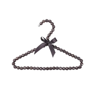 Custom Adult Plastic Pearl Beaded Bow Clothes Dress <strong>Coat</strong> <strong>Hanger</strong> Wedding for Kid <strong>Children</strong> Save-Space Storage Organizer Dry Rack - Product Image 5