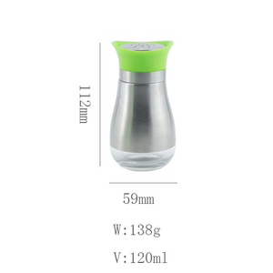120ml Fournitures de Cuisine Barbecue Utilisation Salière et Poivrière Assaisonnement Bouteille Pot D'assaisonnement - Product Image 6