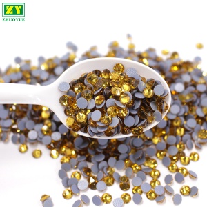 High Quality 16 Cut Facets MC Flat Back Rhinestone Hotfix Diamond Shape <strong>Garment</strong> <strong>Processing</strong> <strong>Accessories</strong> Wholesale - Product Image 1