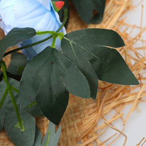 8 <b>Head</b> European <b>Style</b> Peony Vine 100cm 200cm Wedding Decoration Plastic Silk Flowers High Simulation Reusable - Product Image 3