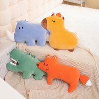 Coussin en peluche Capybara sur le thème de la voiture, super doux, rembourrage en PP, style Instagram, mignon, anti-stress, cadeau d'anniversaire
