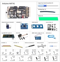 Kit de Robot Araña Hexápodo Adeept para Aplicación Android, Interfaz de Usuario de Python, Robot Araña para Caminar/Rastrillar, Kit de Robótica con Montaje de Tornillos