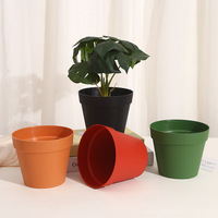 Vente en gros Gallon personnalisé pour pépinière Pots de fleurs en plastique PP pour plantes Pots de jardinière