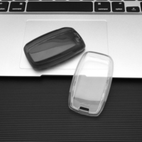 Étui de protection pour clé de voiture en TPU plastique DM, adapté aux clés Kia KX5, KX3, K4, K5 et K5 Cross, avec boucles en plastique