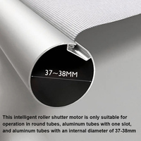 Motor Inteligente para Cortinas Electrónicas Matter, para Persianas Enrollables Motorizadas - Diseño Moderno para Oficina y Uso en Interiores