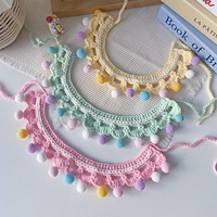 Fait à la main KIVA marque PP coton rempli peluche Crochet poupées Amigurumi porte-clés fleurs tricotées accessoires pour animaux de compagnie jouets personnalisés enfants