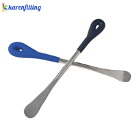 Juego de 2 Palas para Neumáticos de Acero Endurecido, Palanca para Neumáticos con Mango Antideslizante, Herramienta Manual para Cambio y Reparación de Neumáticos de Motocicleta, ATV y Bicicleta de Montaña