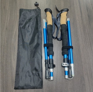 Bastoncini da <span class=keywords><strong>Trekking</strong></span> con Logo Personalizzato - Bastoni da Escursionismo Leggeri e Pieghevoli per Attrezzatura da Backpacking - Product Image 2