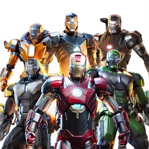 Figura de Acción Coleccionable de Plástico Original Zhongdong, Serie Completa <span class=keywords><strong>MK</strong></span>, Marvel Avengers Alliance, Juguete Luminoso Decorativo - Product Image 1