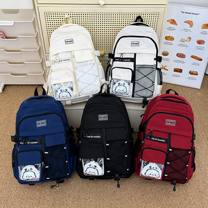Student <b>Backpack</b> 18 In Large Capacity Water Resistant Unisex For Junior High High <b>School</b> Everyday Use - Product Image 3