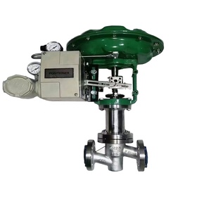 Válvula de Globo Neumática de Control con Diafragma DN50 WCB SS304, Válvula de Control Neumática con Posicionador - Product Image 6