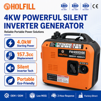 Générateur Inverter Professionnel Silencieux et Portable Monophasé de 3,6 kW Puissant pour les Besoins d'Alimentation Mobile Industrielle