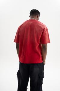 Mode Streetwear été à manches courtes lavé en détresse hommes T-shirt personnalisé coton Vintage t-shirt pour hommes - Product Image 6