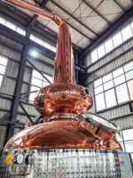 2000L Jack Daniels Savoy Brandy H Distillery Equipment Pot Stills G pour le traitement de la bière et la fabrication du whisky Machine