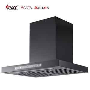 <span class=keywords><strong>Campana</strong></span> <span class=keywords><strong>Extractora</strong></span> de Gas de Pared de 60 cm, Negra, para Cocina de Hotel Pequeño, Producto Nuevo - Product Image 2