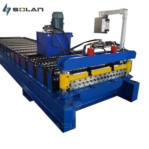 Tốc độ cao Tự động tấm lợp tấm bảng điều khiển máy làm gạch hình thành với bánh răng mang động cơ thành phần cốt lõi - Product Image 2