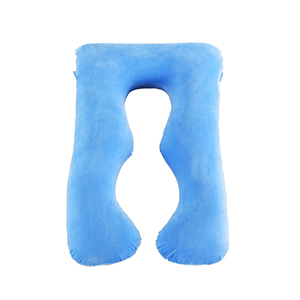 Almohada Prenatal <span class=keywords><strong>de</strong></span> Algodón Contorneada al por Mayor con Funda <span class=keywords><strong>de</strong></span> Calidad para Ayuda al Sueño en Maternidad y Soporte para el Tercer <span class=keywords><strong>Trimestre</strong></span> - Product Image 4