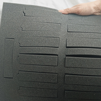 Éponge EVA antichoc haute densité personnalisée EPE PU Protection contre les chocs EPS imperméable à l'eau Protection en polyéthylène avec trou découpé