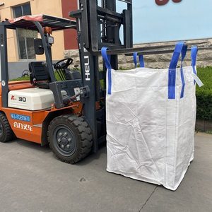 Chất lượng 1000kg Jumbo Heavy Duty PP vải tấn túi chống tĩnh điện các tính năng cho khai thác mỏ đá đống đổ nát mạnh mẽ cả cạnh tranh <span class=keywords><strong>fibc</strong></span> Túi - Product Image 4