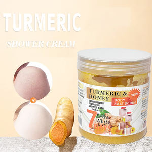 Private Label Natürliches Bio-Aufhellendes Körperpeeling, Exfolierend, Bleichend, Entfernt Dunkle Flecken, Kurkuma-Peeling für Gesicht und Körper - Product Image 2