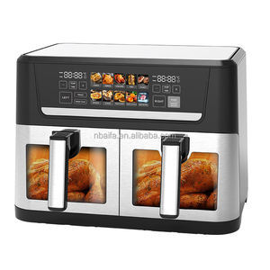 Aifa New Mold Digital Twin Basket Dual Two Basket <span class=keywords><strong>Freidora</strong></span> <span class=keywords><strong>de</strong></span> aire doble cesta Venta al por mayor <span class=keywords><strong>Freidora</strong></span> <span class=keywords><strong>de</strong></span> aire <span class=keywords><strong>precio</strong></span> <span class=keywords><strong>de</strong></span> fábrica 8 9 <span class=keywords><strong>10</strong></span> <span class=keywords><strong>litros</strong></span> - Product Image 3