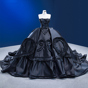 RSM67568 nuovo abito da sera con abito da ballo da sposa da principessa senza maniche con spalle scoperte - Product Image 1