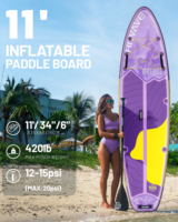 Planche de paddle gonflable OEM SUP 335*86*15cm en matériau Drop Stitch pour la vente en gros 2025