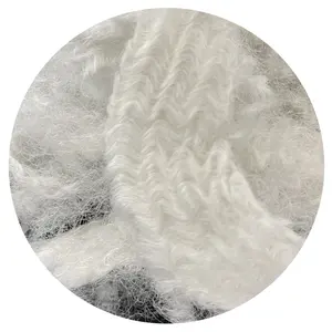 Fibre discontinue de polyester PSF 7D/15D * 64mm fibre de polyester de silicium creuse pour le remplissage des oreillers