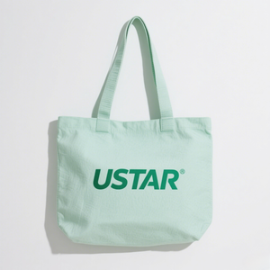 Bolsas de Navidad Fibra de maíz biodegradable Regalo de vacaciones personalizado para eventos corporativos Bolsa de promoción ecológica - Product Image 3