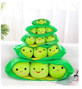 ตุ๊กตารูปฝักถั่วสำหรับเด็กหมอนตุ๊กตารูปฝักถั่วยัดไส้ - Product Image 5