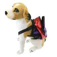 Adorable harnais sangle de poitrine réglable sacoche de transport pour chien sac à dos pour animaux de compagnie