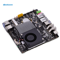 Carte Mini PC Qotom conçue sur la plateforme Haswell Broadwell avec processeur Core I3 I5 I7 intégré