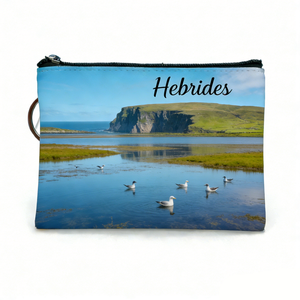 Monedero de Cuero con Llavero, Souvenir de las Hébridas, Escocia, con Logotipo Personalizado Impreso al por Mayor - Product Image 3