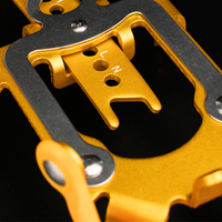 Crampons à neige BRS-S3 à 14 dents, en alliage d'aluminium spécial, antidérapants, pour l'escalade en plein air et l'alpinisme