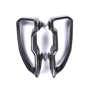 Cubierta de entradas de aire delanteras de motocicleta de fibra de carbono seca AKOSO para Yamaha <span class=keywords><strong>MT10</strong></span> FZ10 2016-2021 <span class=keywords><strong>2018</strong></span> 2019 - Product Image 4