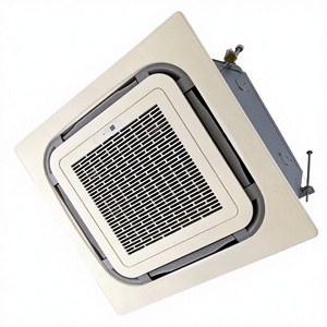 Climatiseur cassette haute efficacité 3HP 5HP avec télécommande, refroidissement et chauffage pour salle <span class=keywords><strong>d</strong></span>'exposition, hôpital, maison, système central - Product Image 4