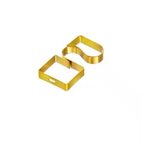 Estampage de précision personnalisé pince de batterie en acier inoxydable ressort à lames de contact SMD monté sur PCB traité thermiquement usinage CNC