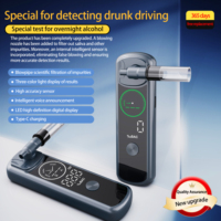 Dernier modèle d'alcootest professionnel d'usine avec affichage numérique rechargeable