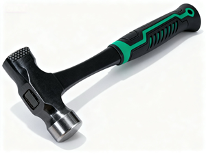 Marteau en plastique tout acier avec tête Marteau de charpentier pour la coupe de briques et le forgeage Outil OEM personnalisé - Product Image 5