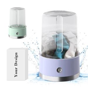 Qualité Garantie, Machine à Laver Mini Portable Pliable Multifonctionnelle Unique, 6 Modes Automatiques, en Plastique, USB, pour Linge - Product Image 4